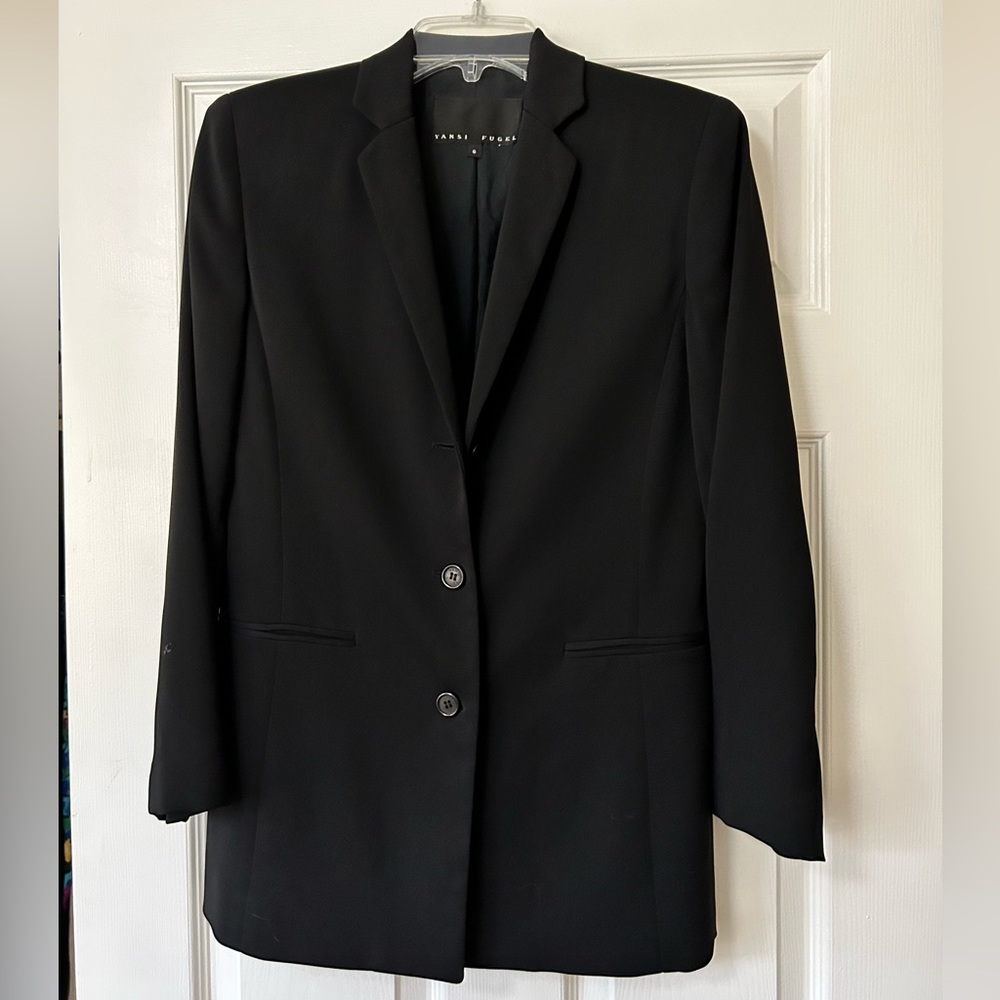 Yansi Fugel blazer, size 6, black